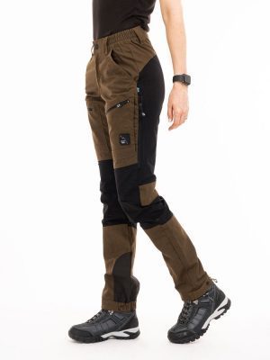 friluftsbyxa grön dam